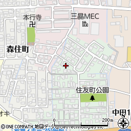 富山県富山市住友町7周辺の地図