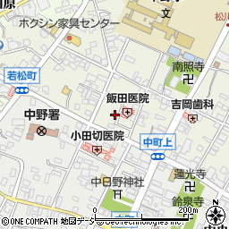 長野県中野市中野松川1764-3周辺の地図