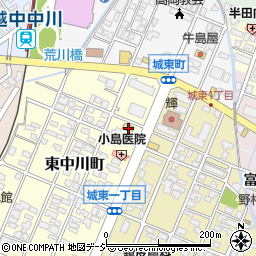 富山県高岡市東中川町811周辺の地図
