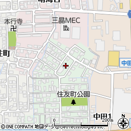 富山県富山市住友町5周辺の地図