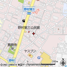 富山県高岡市野村711周辺の地図