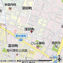 富山県高岡市深田町942周辺の地図