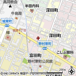 富山県高岡市野村361-3周辺の地図