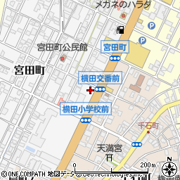 てんや高岡宮田町店周辺の地図