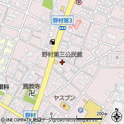 野村第三公民館周辺の地図