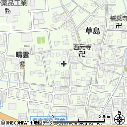 富山県富山市草島377周辺の地図