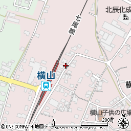 石川県かほく市横山タ221周辺の地図