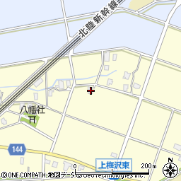 富山県滑川市上梅沢618周辺の地図