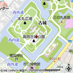 射水神社周辺の地図