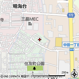 富山県富山市住友町2周辺の地図