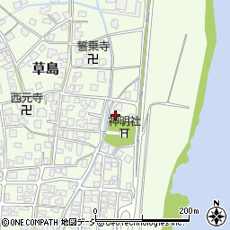 富山県富山市草島69周辺の地図