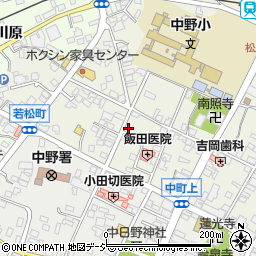 長野県中野市中野松川1769-3周辺の地図