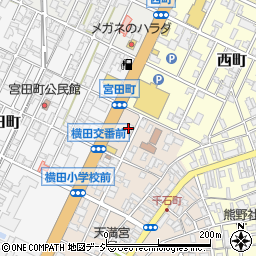メガネハウス高岡横田店周辺の地図
