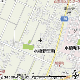富山県富山市水橋新堂町周辺の地図