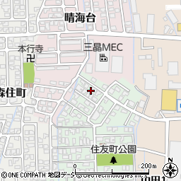富山県富山市住友町3周辺の地図