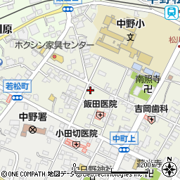 長野県中野市中野松川1769-8周辺の地図