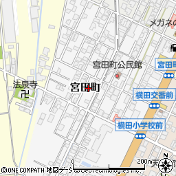 富山県高岡市宮田町15-17周辺の地図