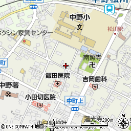長野県中野市中野松川1643周辺の地図