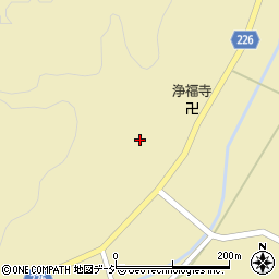 石川県かほく市余地（カ）周辺の地図