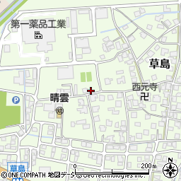 富山県富山市草島325-1周辺の地図