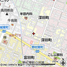 富山県高岡市深田町993-1周辺の地図