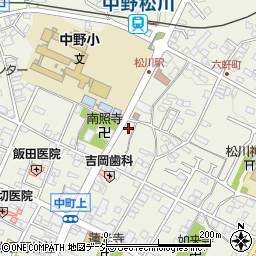 長野県中野市中野松川1856周辺の地図