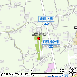 日野神社周辺の地図