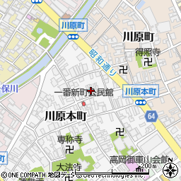 山本与八商店周辺の地図