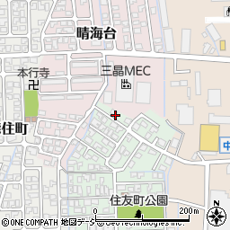 富山県富山市住友町1周辺の地図