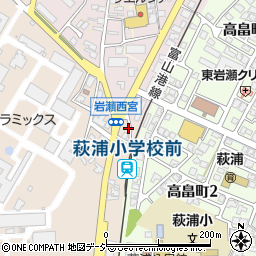 富山県富山市西宮町6周辺の地図