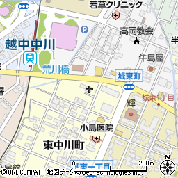 富山県高岡市東中川町917周辺の地図