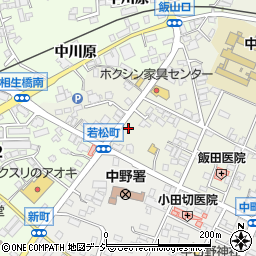 長野県中野市中野松川1747-13周辺の地図