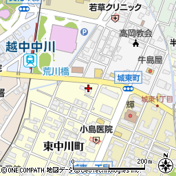 ホワイト急便・ホープクリーニング富山城東町店周辺の地図