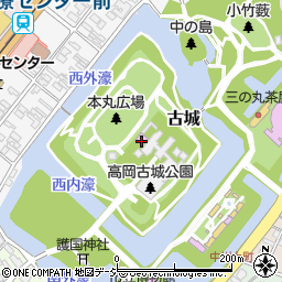 射水神社社務所周辺の地図