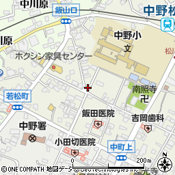 長野県中野市中野松川1788周辺の地図
