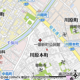 富山県高岡市川原本町周辺の地図