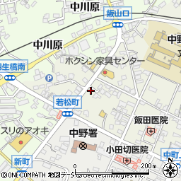 長野県中野市中野松川1747-3周辺の地図