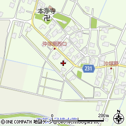 富山県射水市沖塚原457周辺の地図