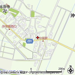 富山県射水市沖塚原355周辺の地図