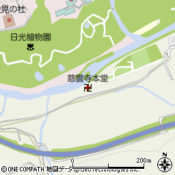 慈雲寺本堂周辺の地図