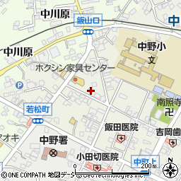 長野県中野市中野松川1757-19周辺の地図