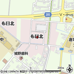 富山県富山市布目北の地図 住所一覧検索 地図マピオン