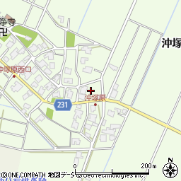 富山県射水市沖塚原357周辺の地図