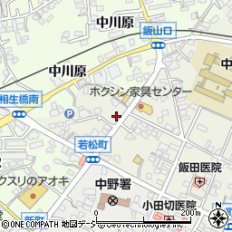 長野県中野市中野松川1747-44周辺の地図