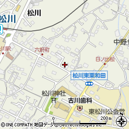 長野県中野市中野松川1505-2周辺の地図