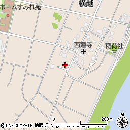 富山県富山市横越827周辺の地図