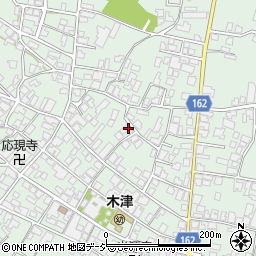 石川県かほく市木津ニ周辺の地図