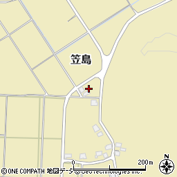 石川県かほく市笠島（ホ）周辺の地図