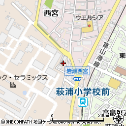 富山県富山市西宮町4周辺の地図