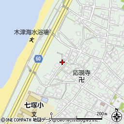 石川県かほく市木津ホ52周辺の地図